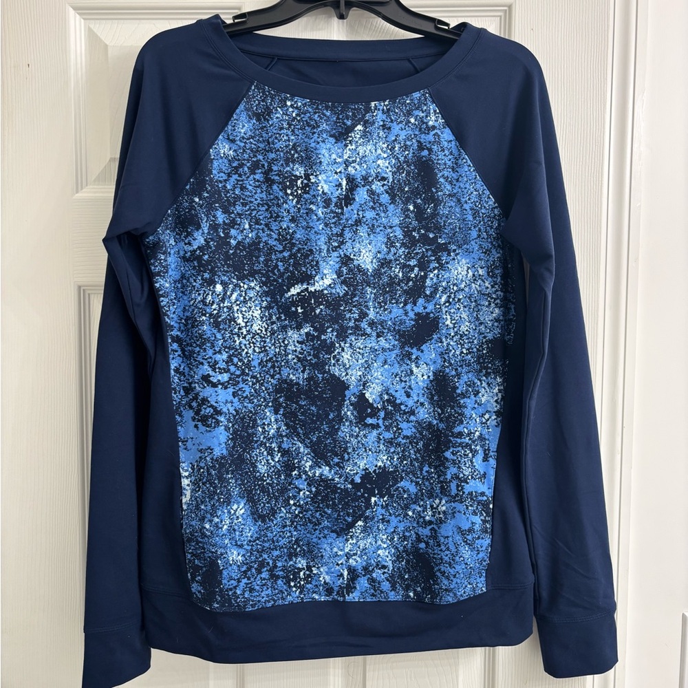 Under armour Blue Abstract Print Sweatshirt